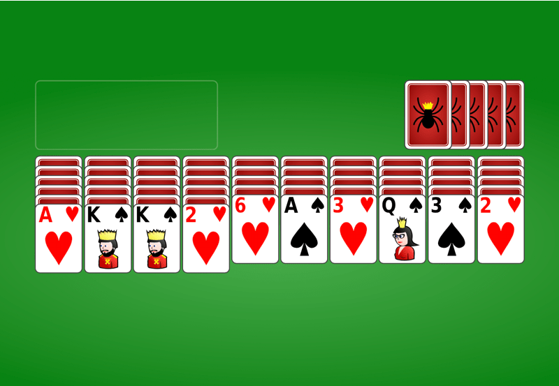 Spider Solitaire (2 Suits)